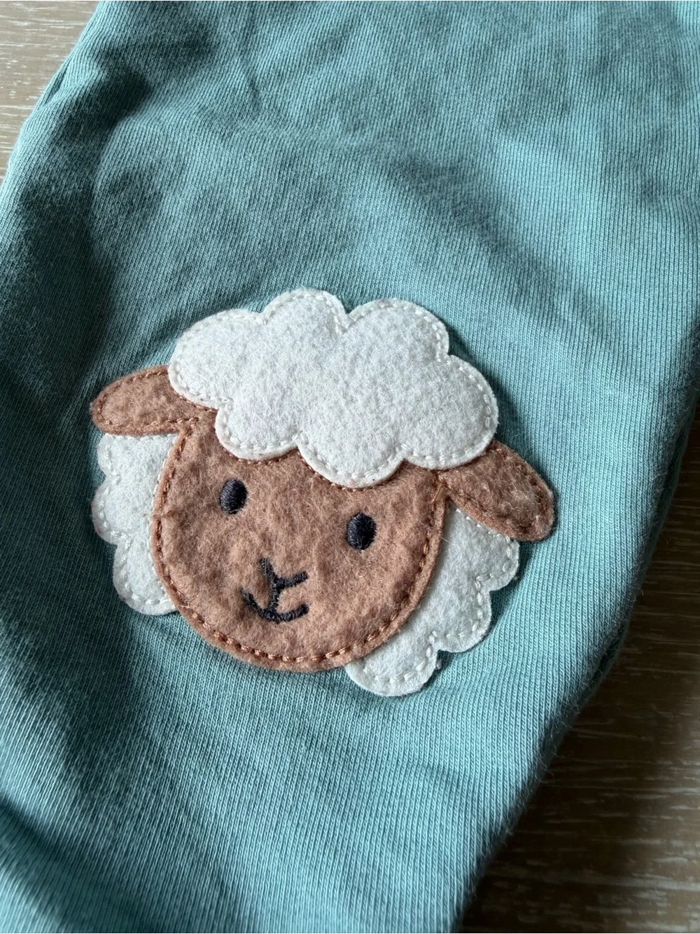 Purebaby Joggers with Appliqué size 6-12 months